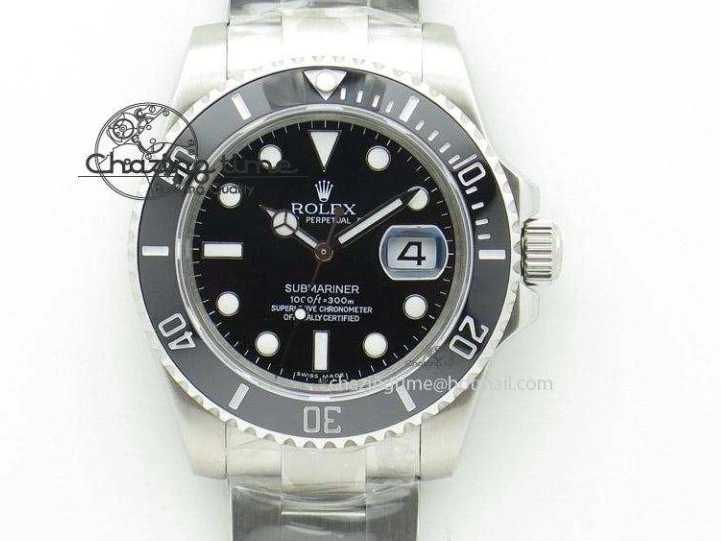 MiroTime 0523 SoftTouch Submariner 16610LV SS Green Metal Bezel JF 1:1 Best Edition Black Dial On SS Bracelet SH 3755